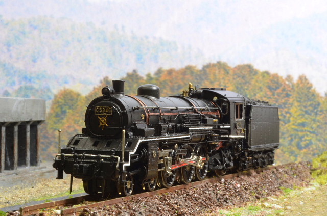 NゲージC53の加工