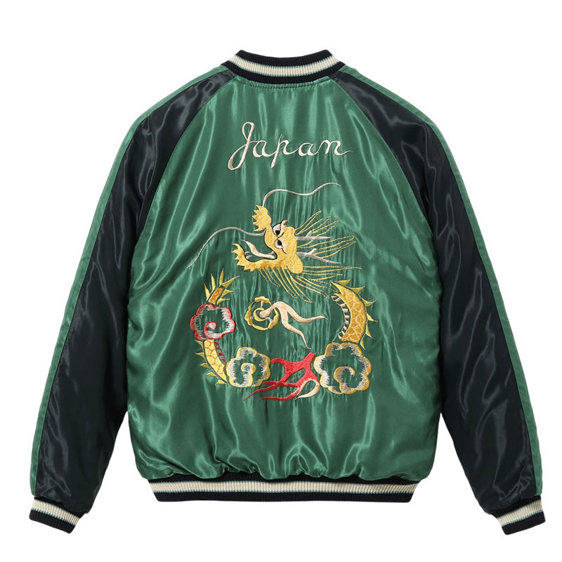 テーラー東洋 スーベニアジャケット スカジャン 別珍 2トーン ドラゴン