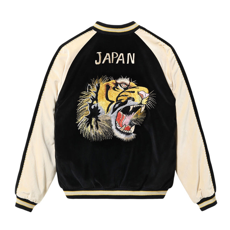 テーラー東洋 スーベニアジャケット スカジャン 別珍 2トーン ドラゴン