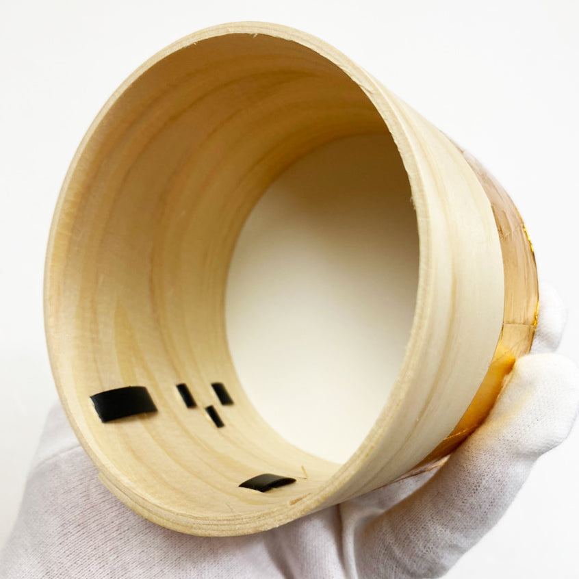 I-007】 Kin Mato (Gold Target Form) mini size ： 金的 的枠製 三寸