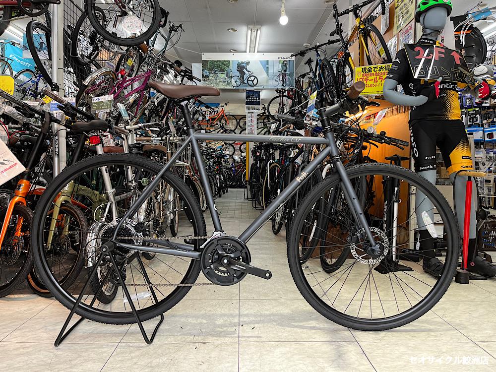 FUJIのクロモリバイク フェザーCXフラット | セオサイクル鮫洲店