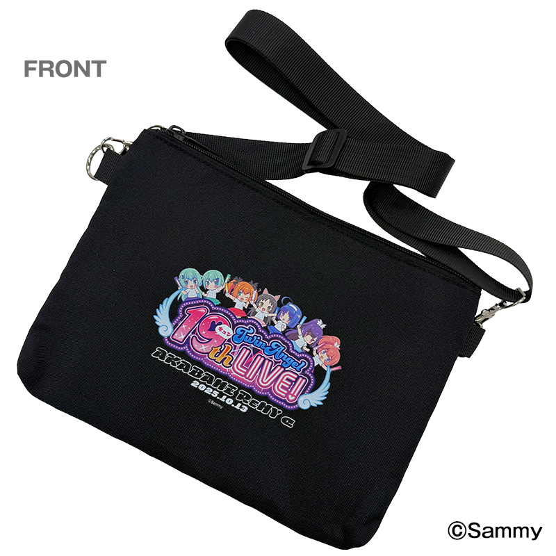 ツインエンジェル 19th LIVE! サコッシュ