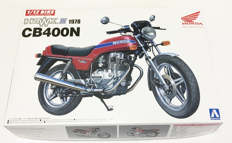 1/12 ホンダ ホーク3 CB400N - サン星