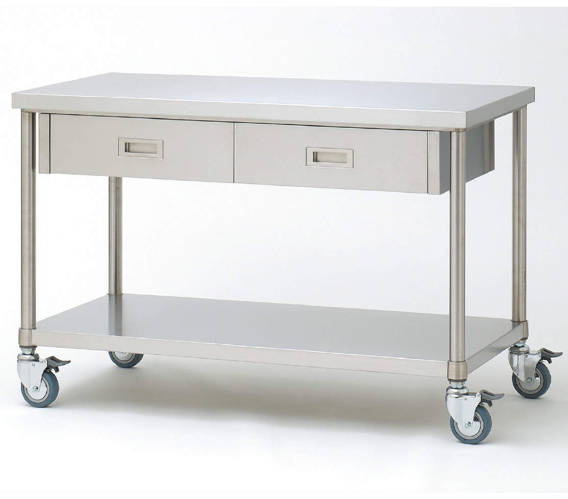 ステンレス作業台 SUS430 WDB－7545U｜総合的理化学機器