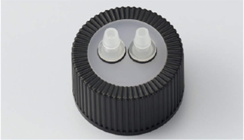 SGボトル45㎜用穴あきキャップ PPホースコネクター付｜総合的