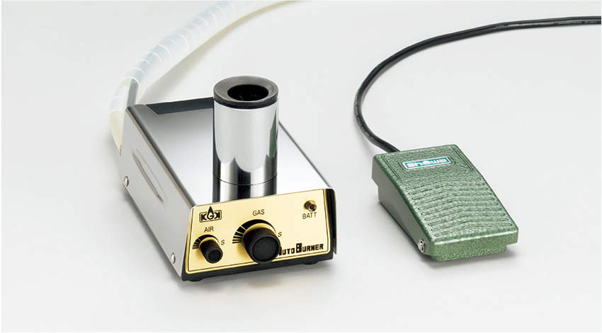 SS-801CV専用電子着火式ｶﾞｽﾊﾞｰﾅｰ ﾌｯﾄｽｲｯﾁ付 K-50E-FS ガス種指定｜総合