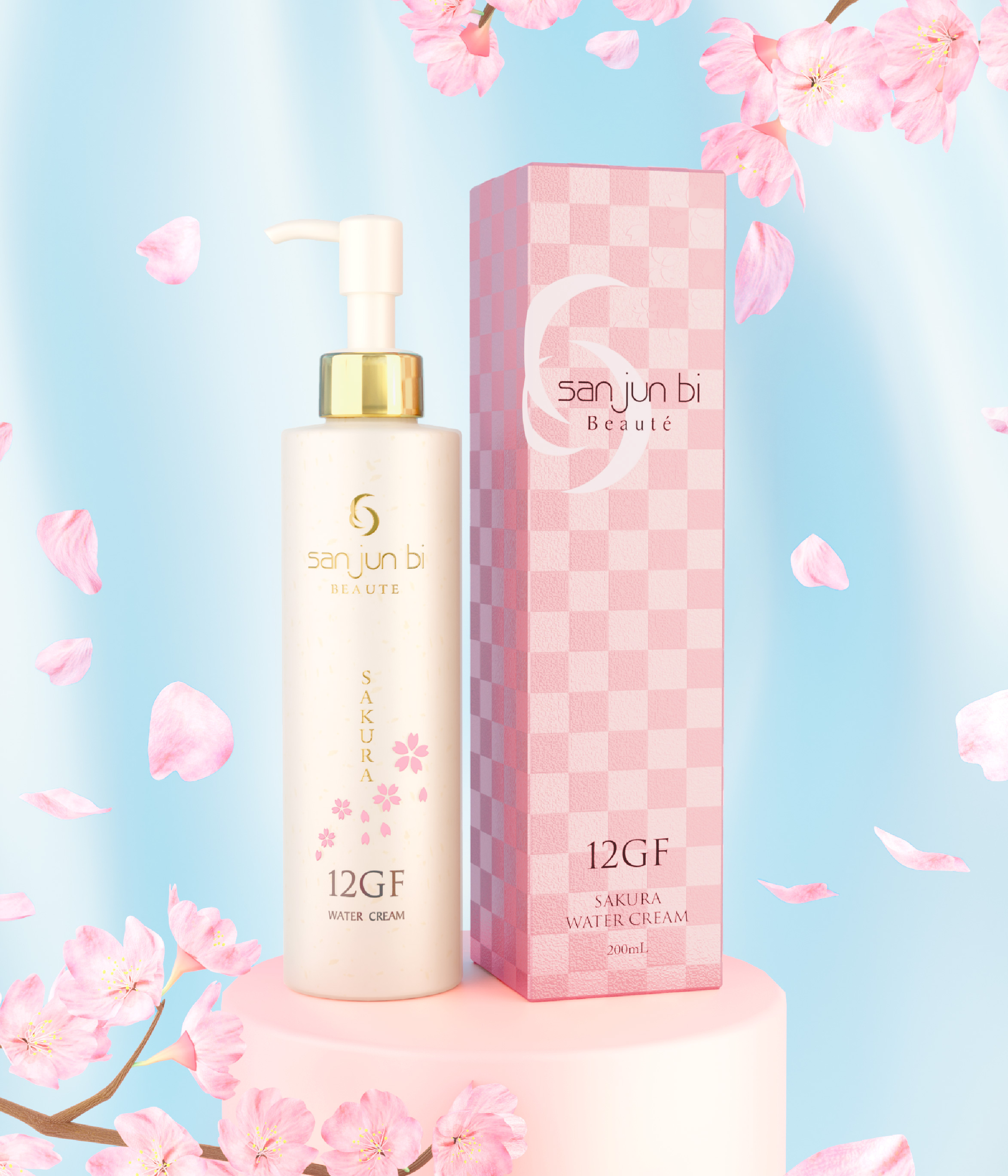 桜ウォータークリーム｜三潤美