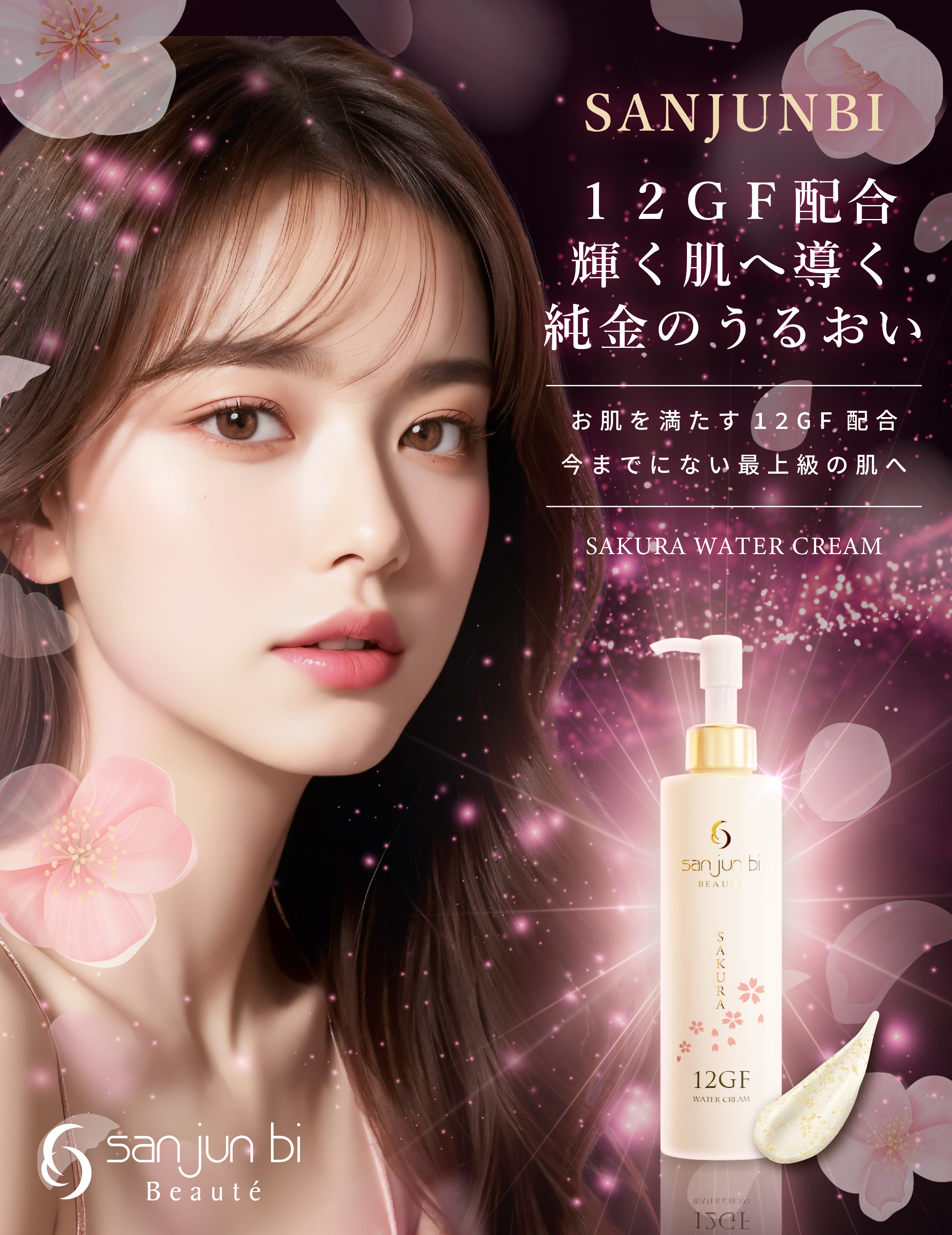 桜ウォータークリーム｜三潤美