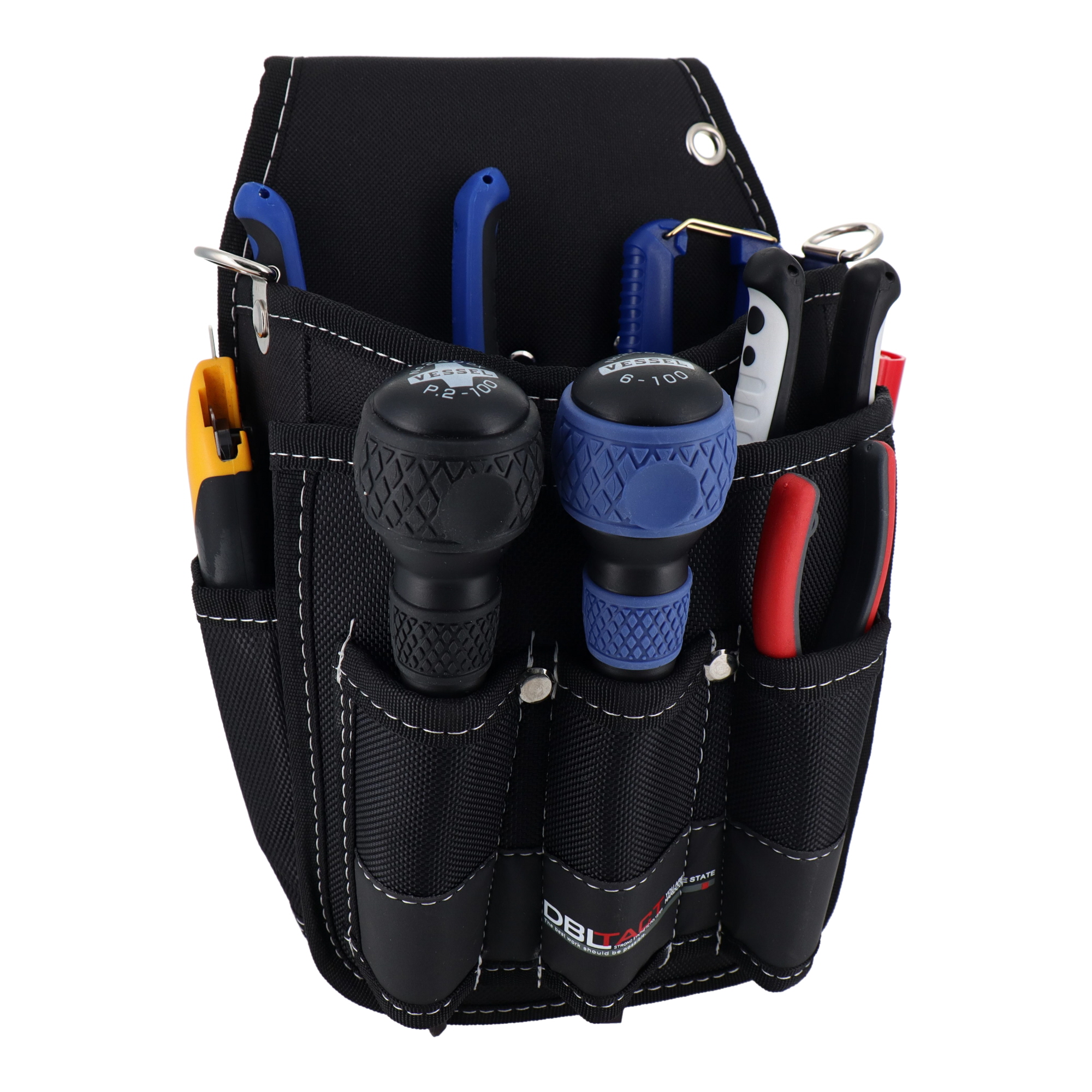 DT-32-BK 作業ベルト・収納袋 腰袋 ホルダー付き腰袋3段｜株式会社