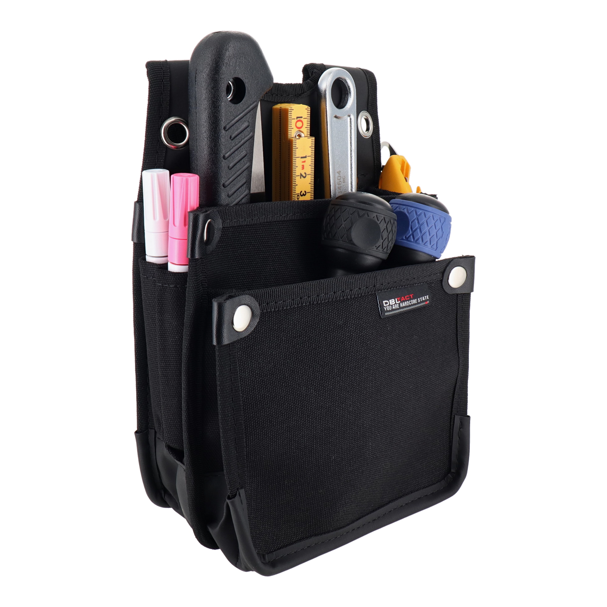 DTH-01S-BK 作業ベルト・収納袋 腰袋 帆布電工袋 小｜株式会社 三共