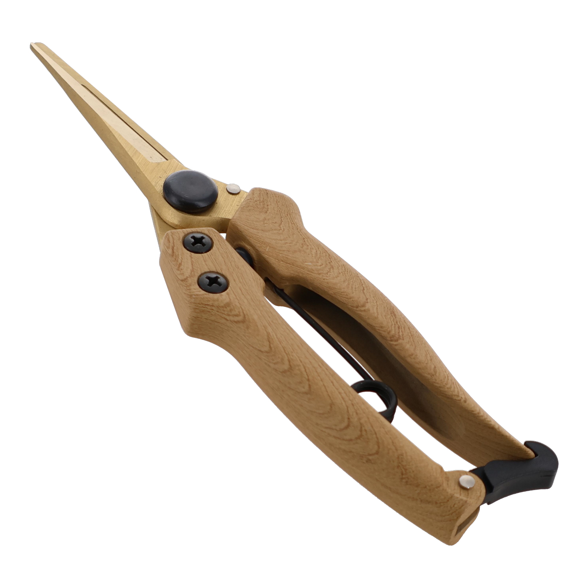 A820 鋏（ハサミ） 剪定鋏 Wood Style チタンコーティング剪定鋏｜株式