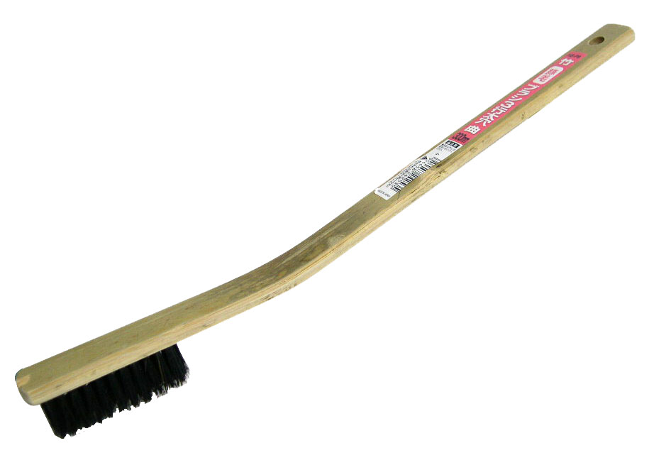 HB-P8 切削・研磨 工具 ブラシ 竹ブラシ 豚毛 320mm｜株式会社 三共