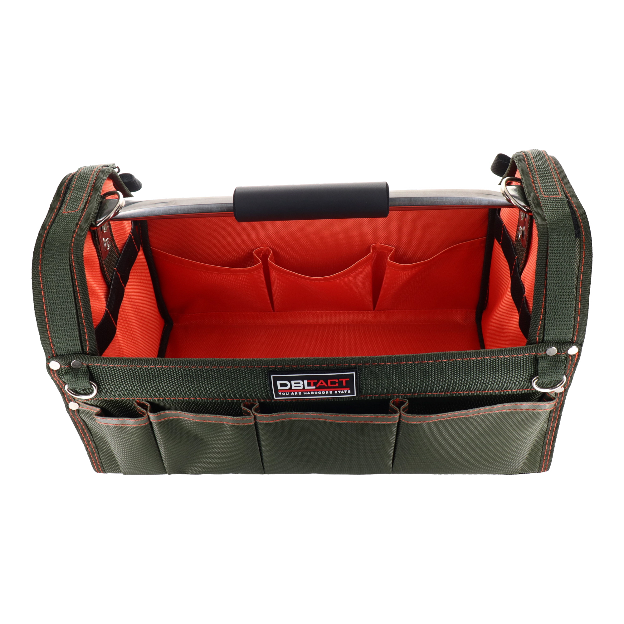 DT-SRB-420KH 工具収納 工具バック オープンキャリーバッグ カーキ