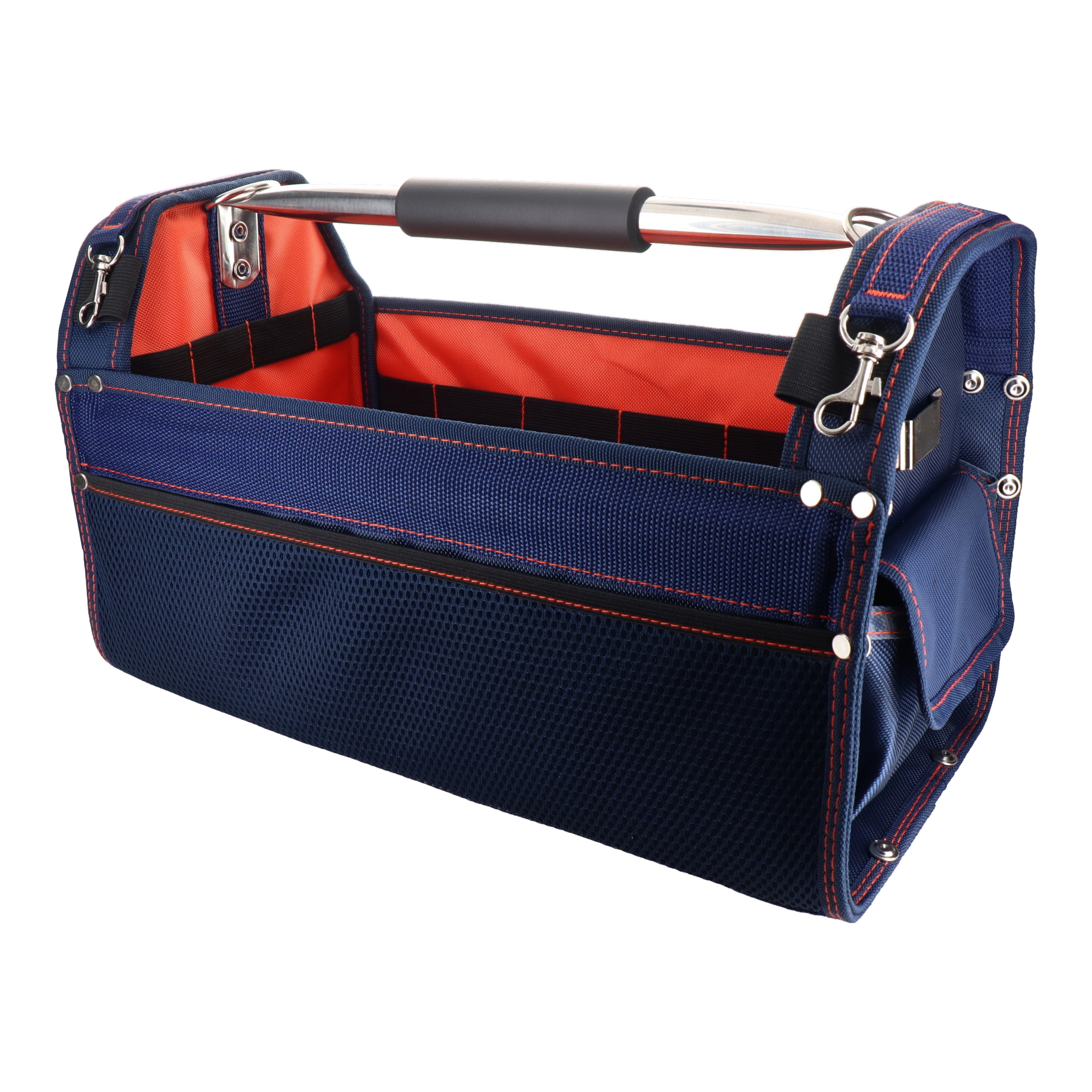 DT-SRB-420NV 工具収納 工具バック オープンキャリーバッグ ネイビー