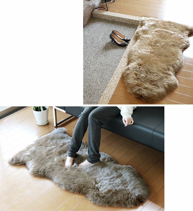 ムートン ラグ 1.5匹物 7F