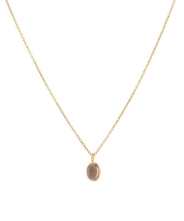 ANEMONE】【ギフトボックス付】天然石ネックレス[K10]｜アネモネ