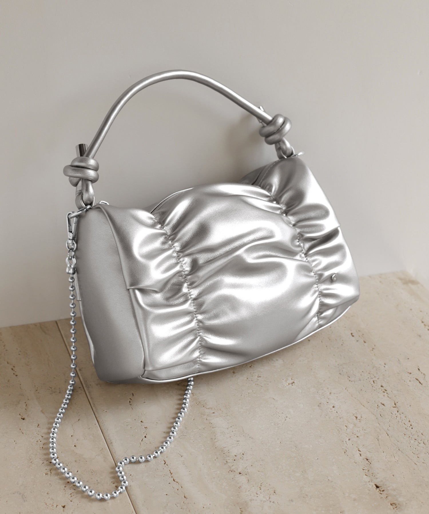 ANEMONE】ギャザーデザイン2WAYバッグ｜アネモネ・シエナロゼ