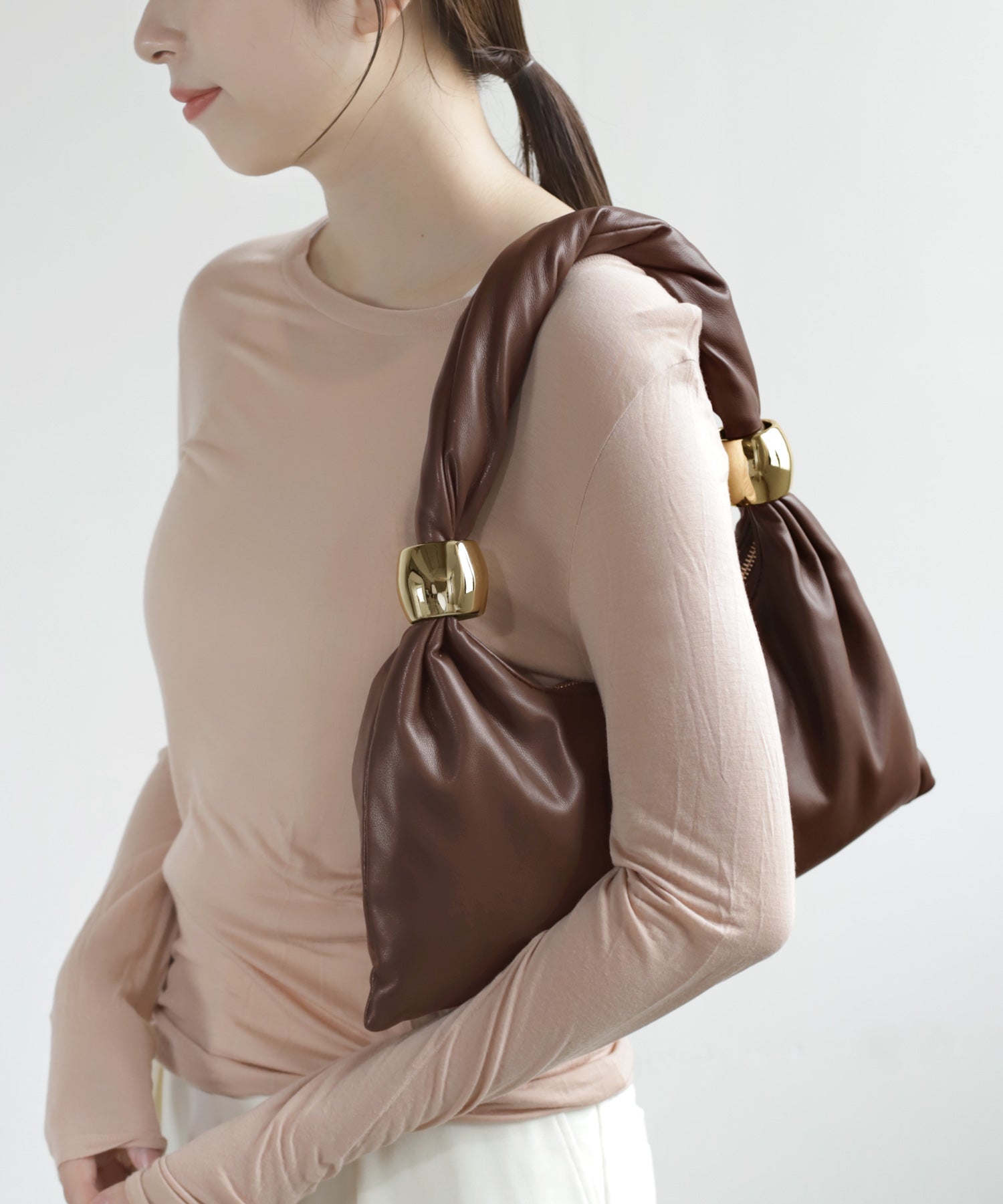 ANEMONE】メタルポイントバッグ｜アネモネ・シエナロゼ・ミミサン