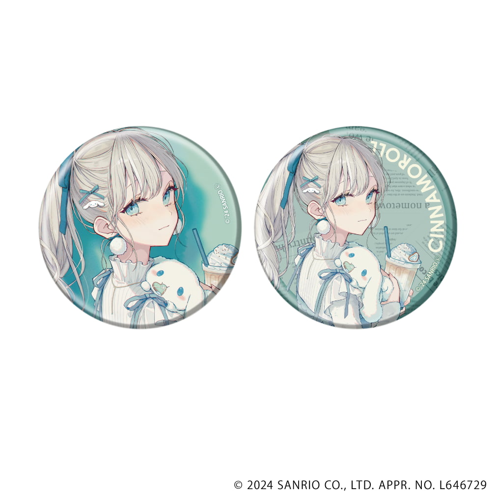 赤倉×サンリオキャラクターズ｜缶バッジ2個セット「赤倉×サンリオ
