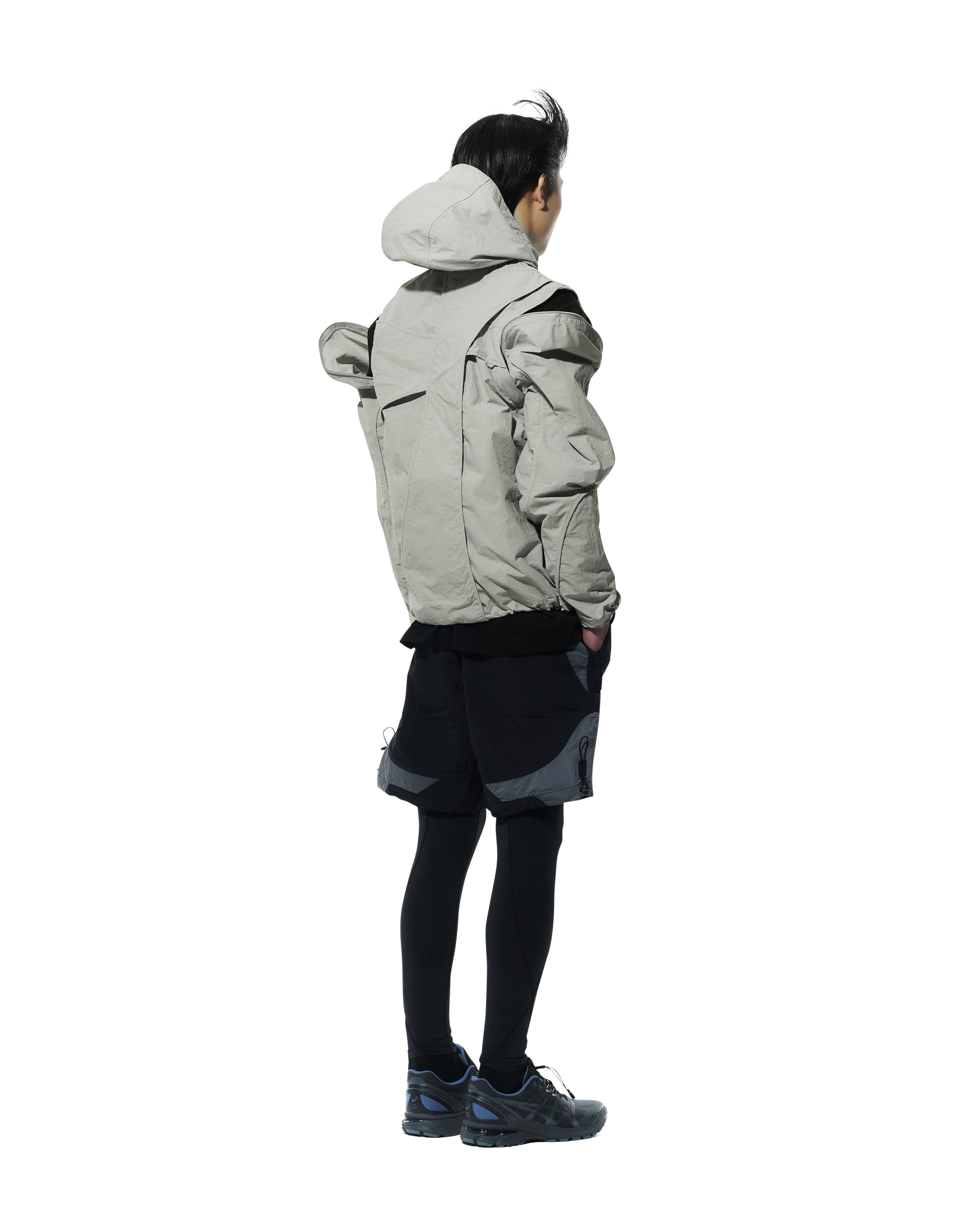 2WAY WAVE JACKET [GREY] | SAN SAN GEAR