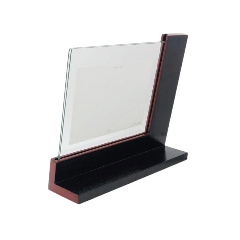 L型写真立 柳の葉 – 鎌倉彫 山水堂