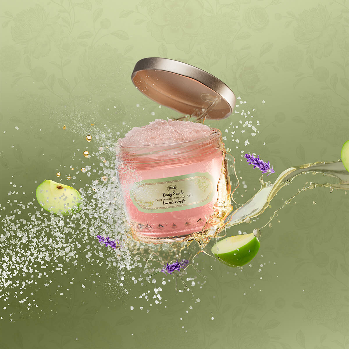 ボディスクラブ(60g) (ラベンダー・アップル)』 | SABON (サボン)
