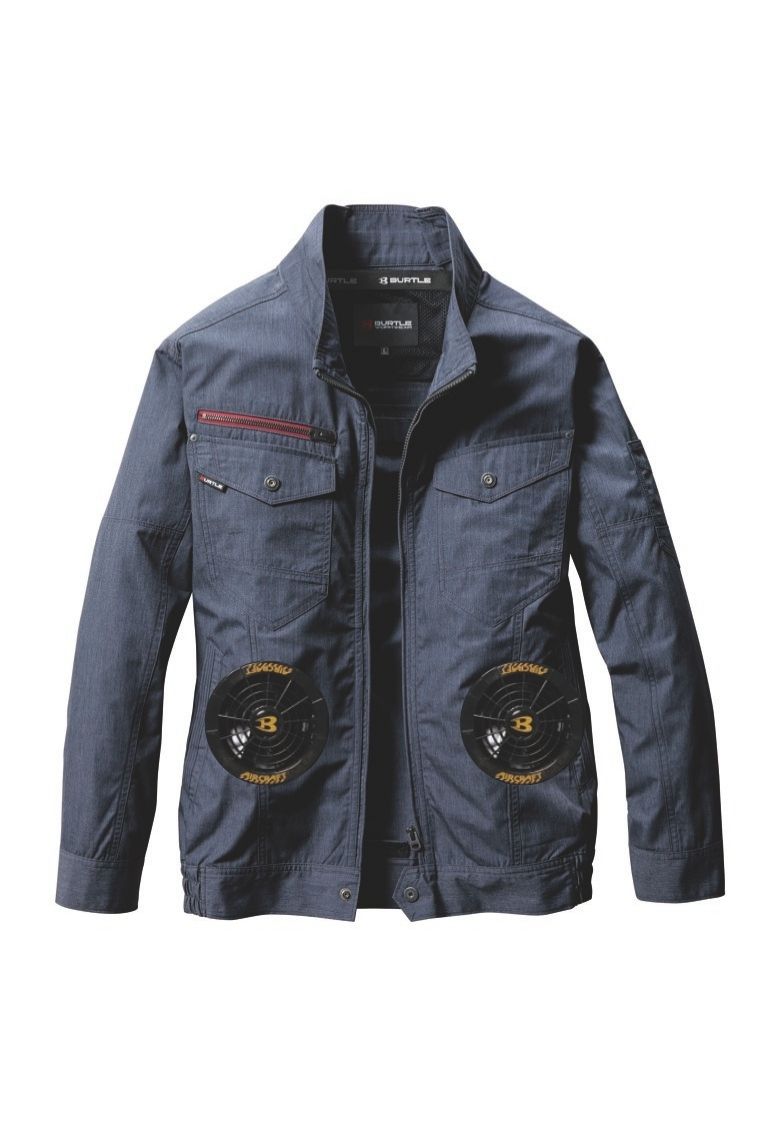 バートル AC7141-F2 BURTLE エアークラフトブルゾン 前穴加工(合計4穴