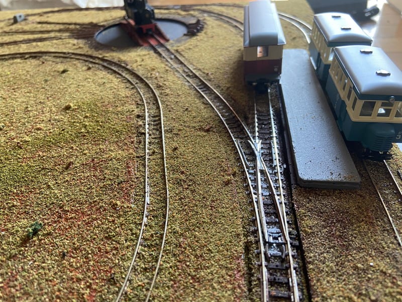 軽便鉄道(ナローゲージ80)ジオラマ「仮完成」【Nゲージ敷設工事62