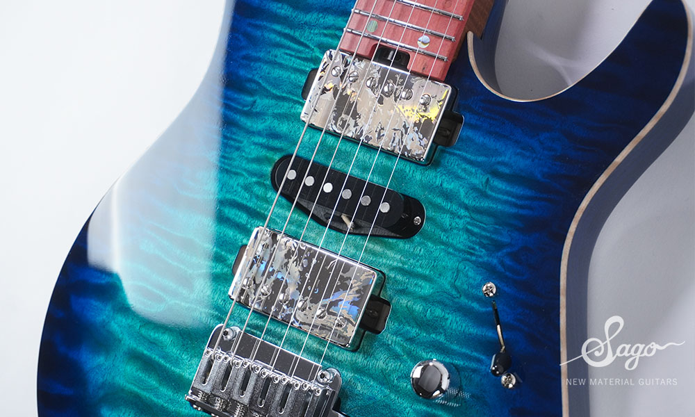 エレキギター ブラウン 24フレット ハムバッカー エレキギター