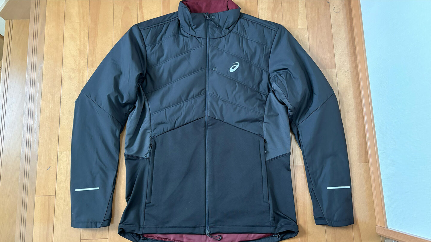 実費レビュー】アシックス RUNNINGウインタージャケットの性能とは