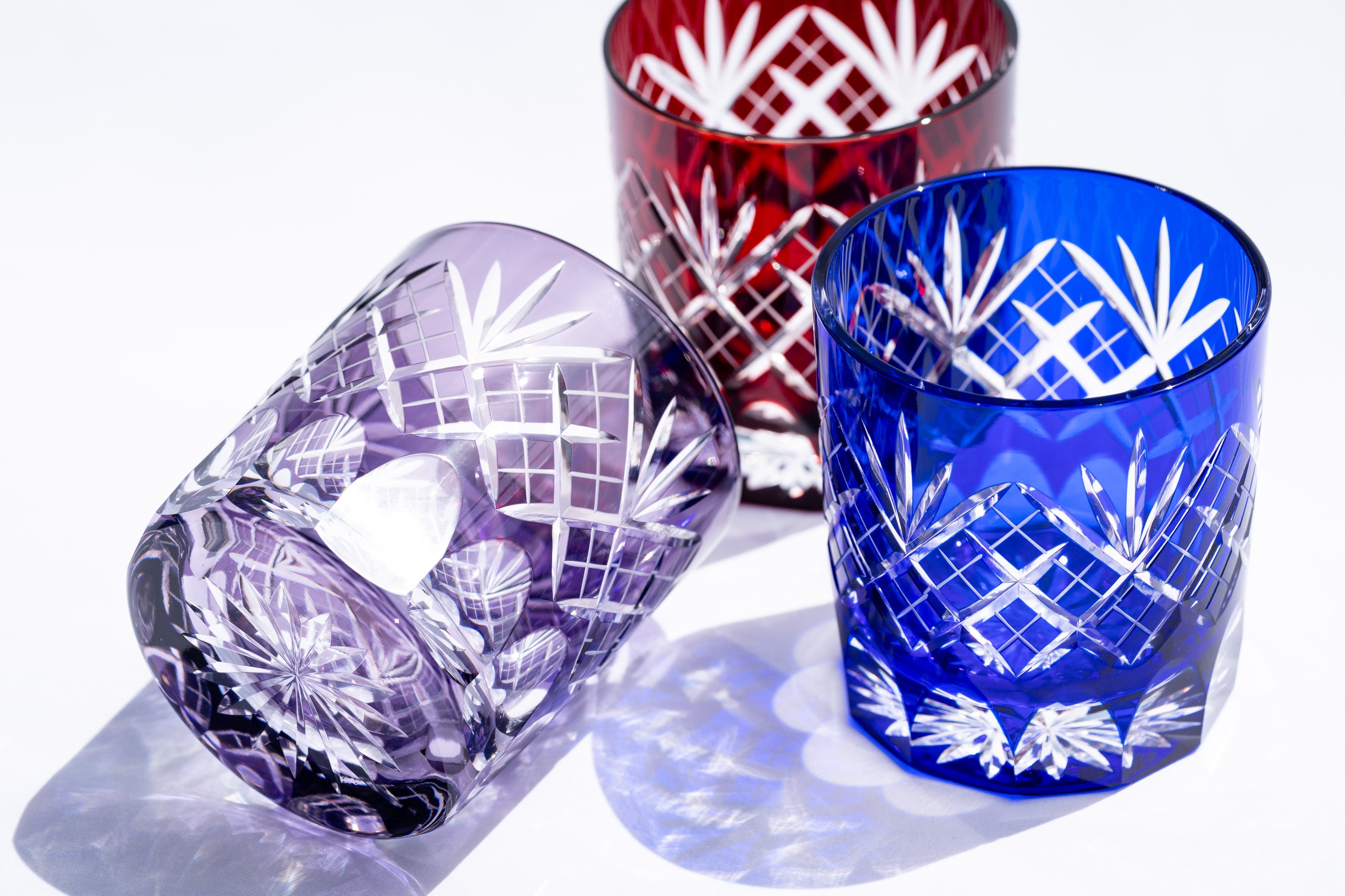 M-131-2V 剣矢来重文様 オールド ペア – 硝子工房 彩鳳