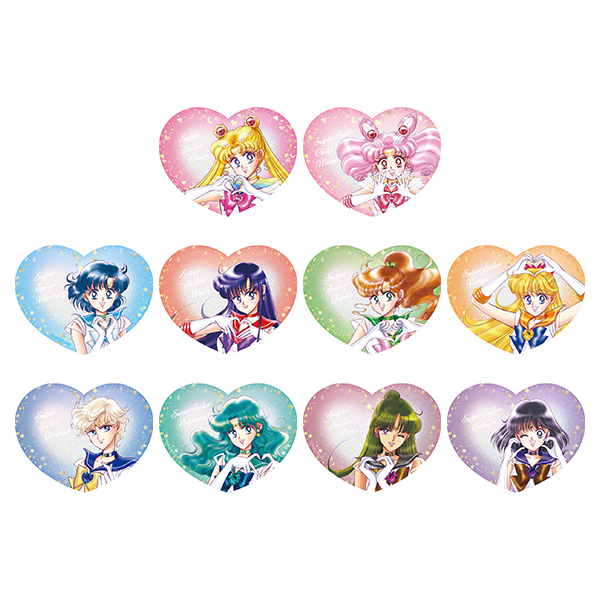 ハートホログラムクリアカード2枚セット（全10種ランダム2枚）: 全商品