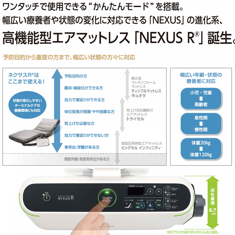 中古 エアマット Aランク】ケープ エアマスターネクサスR CR-663