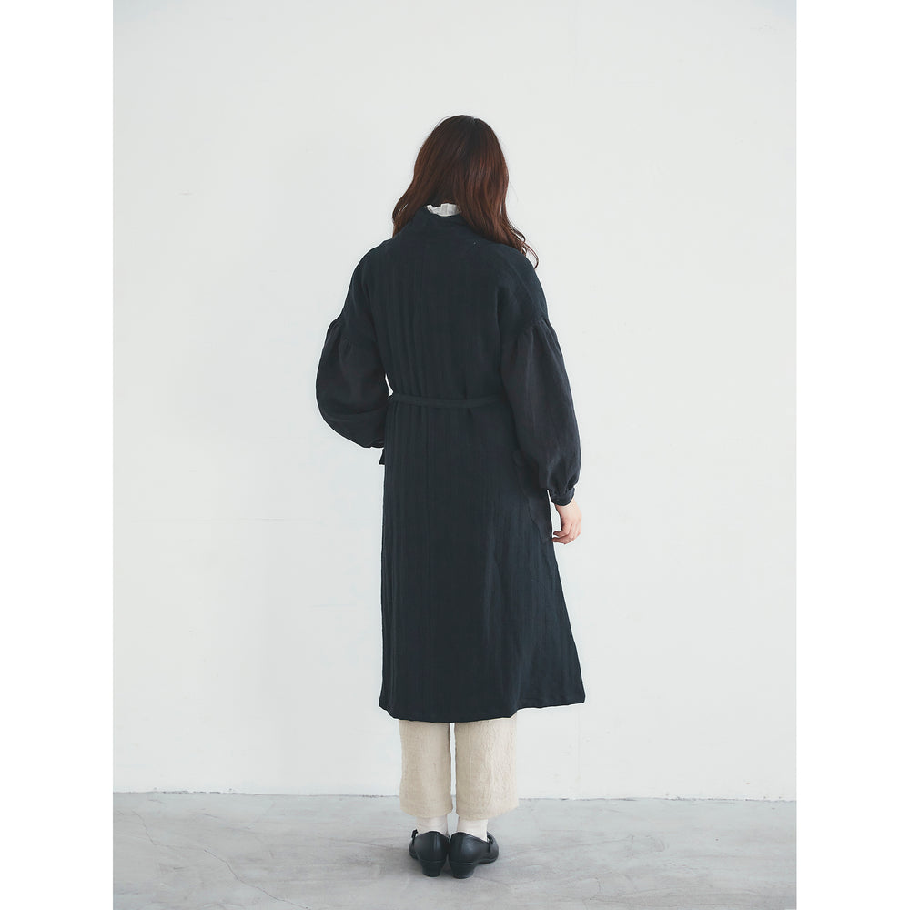 MAGALI ヘリボーンリネンローブコート – SAKURA CAFE