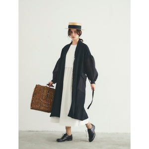 MAGALI ヘリボーンリネンローブコート – SAKURA CAFE