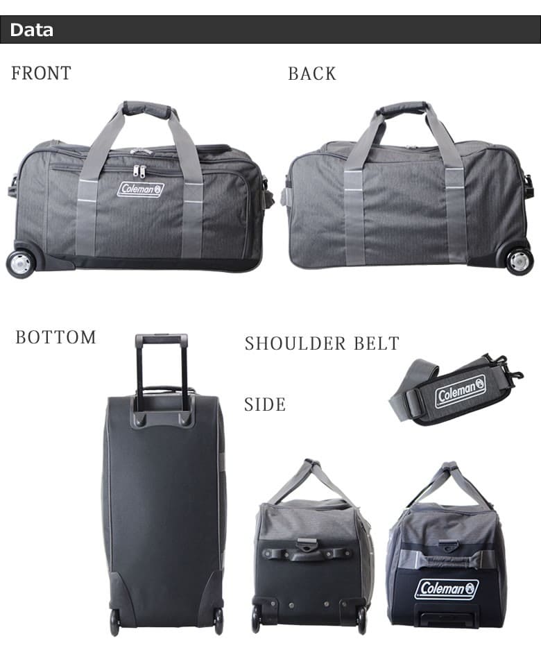 Coleman コールマン ボストンキャリー 3way ボストンキャリーバッグ