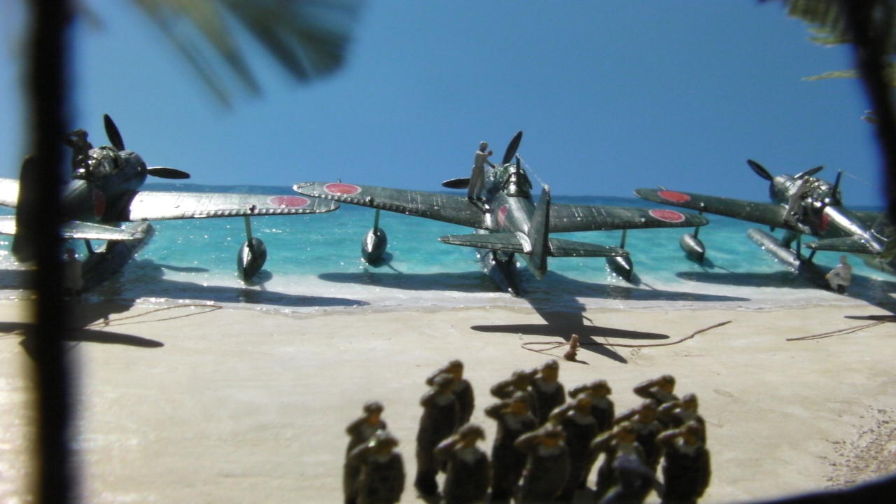 ある日の南方水上機基地 - さかつうギャラリー