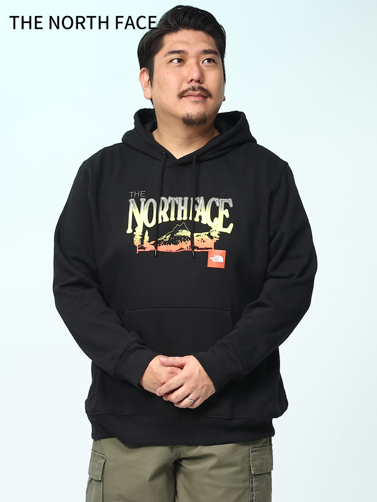 裏起毛 プリント プルオーバー パーカー PLACES WE LOVE HOODIE (THE