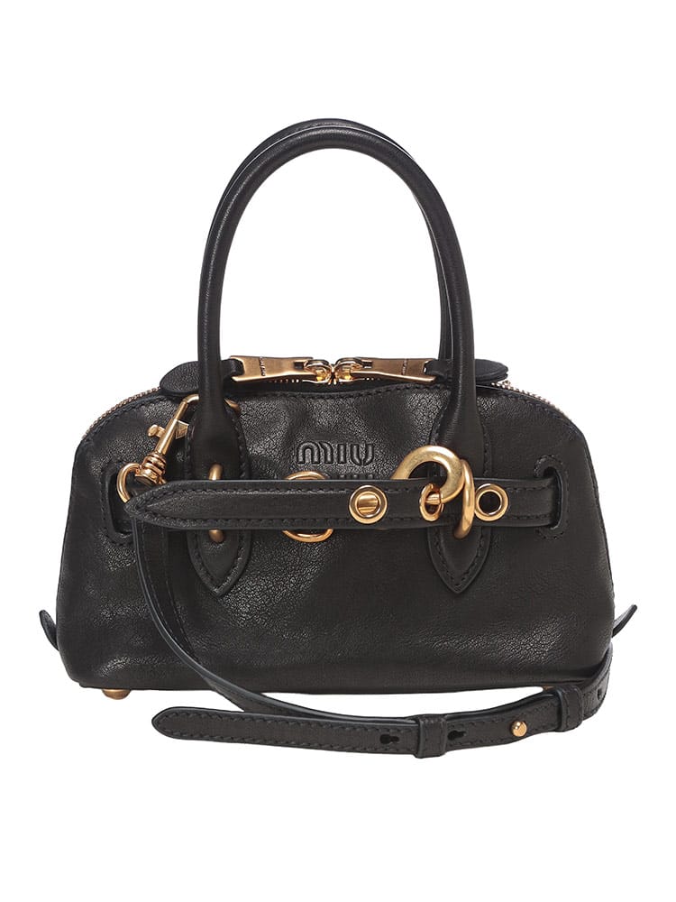 MIU MIU (ミュウミュウ) アバンチュール ミニ ナッパレザー バッグ