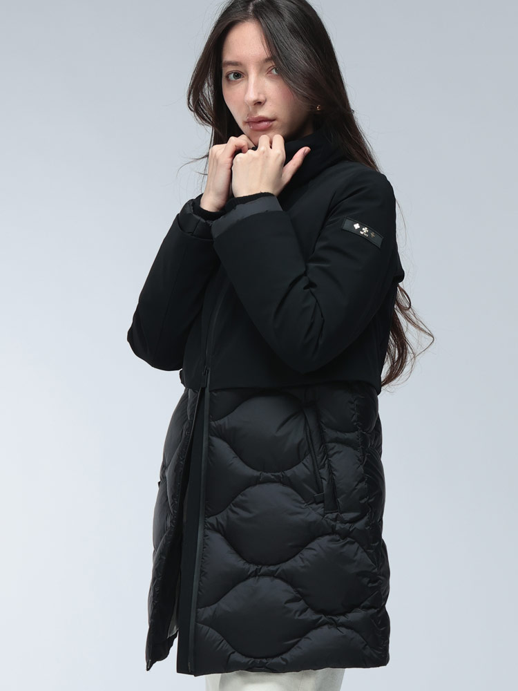 TATRAS (タトラス) ロゴ ジャージコンビ 異素材 スタンド フルジップ