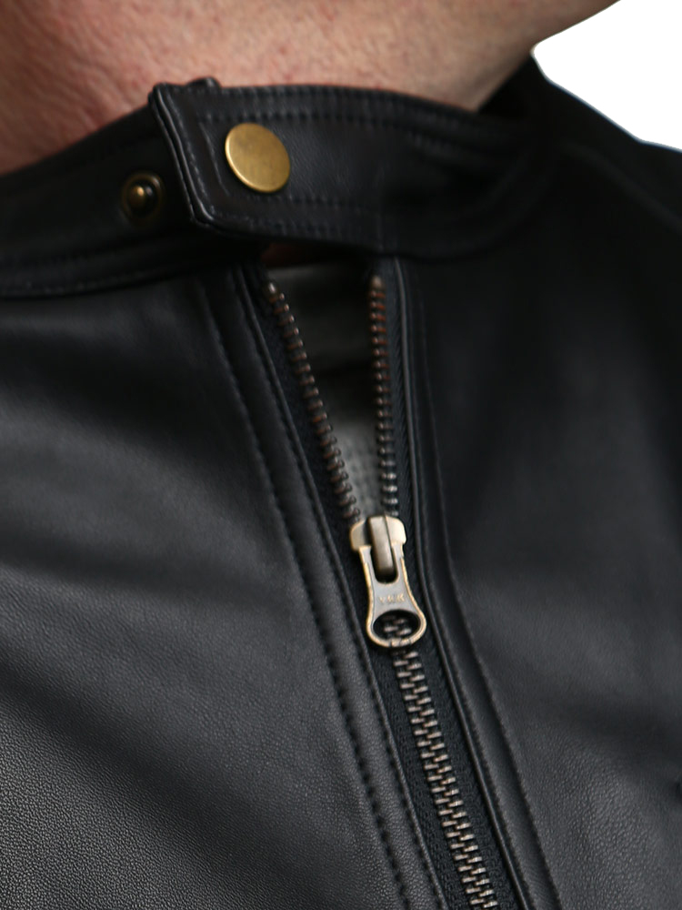 大きいサイズ メンズ B＆T CLUB (ビーアンドティークラブ) ラムレザー