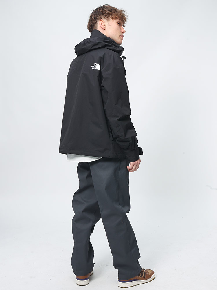 THE NORTH FACE (ザ ノースフェイス) ナイロン ロゴプリント ダブル