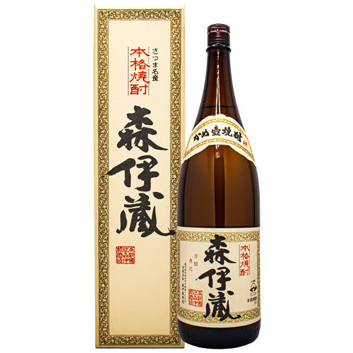 森伊蔵 さつま名産 本格芋焼酎 25% 1800ml かめ壺仕込み 箱付 いも焼酎
