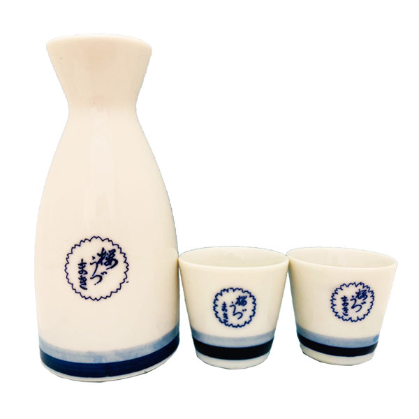 桜うづまき酒造 蔵元直送 徳利・猪口セット ｜ 日本酒博物館