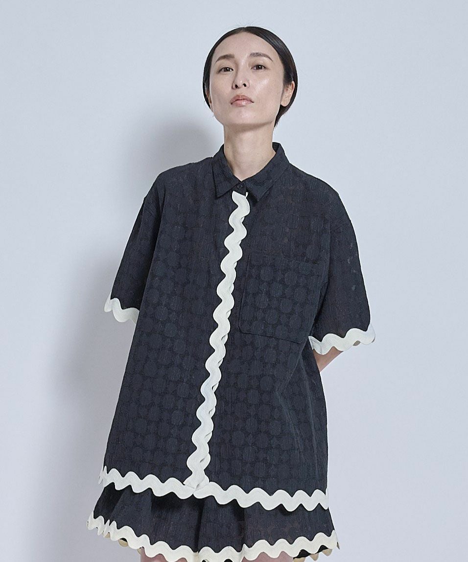 4月入荷予定】THOMAS MAGPIE（トーマスマグパイ）｜ウェーブシャツ