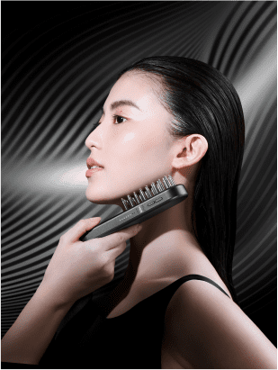 ヘアブラシ・コーム SALONIA EMS LIFT BRUSH SAL22065SL ヘアブラシ