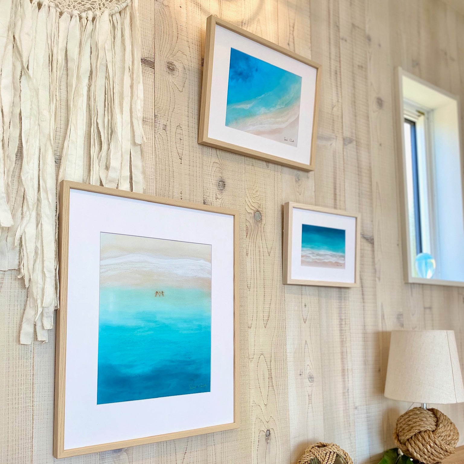 Sarah Caudle / サラカードル】”Three for the Sea”Matted Print