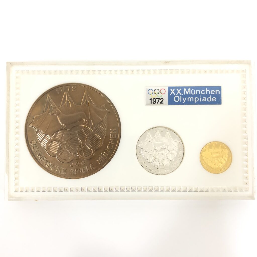 1972ミュンヘンオリンピック 岡本太郎 記念メダルセットの買取実績