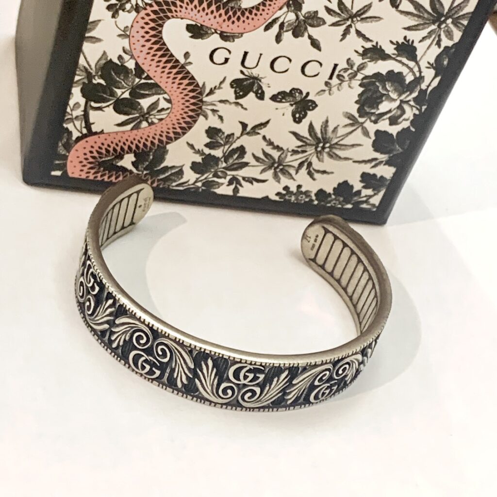 GUCCI シルバーバングル SV925の買取実績 | 買取専門店さすがや