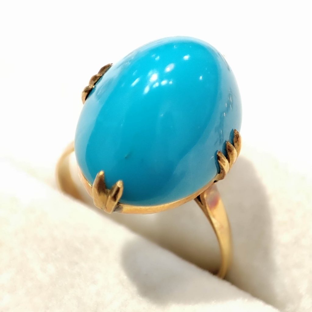 K18 18金 トルコ石 リングの買取実績 | 買取専門店さすがや